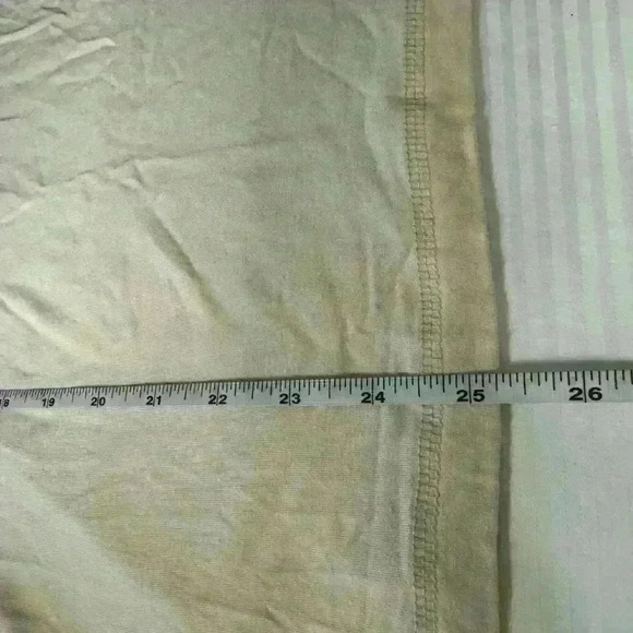 NWT Jones New York Ivory Long Sleeve Tee XL Stretch Classic Minimalist Basic - Picture 7 of 8